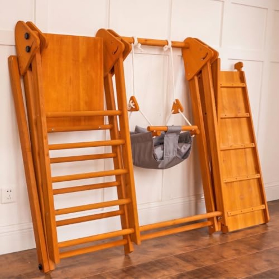 Outdoor jungle gym for kids 18 - Kids Outdoor Wooden Playset recensione e prezzo