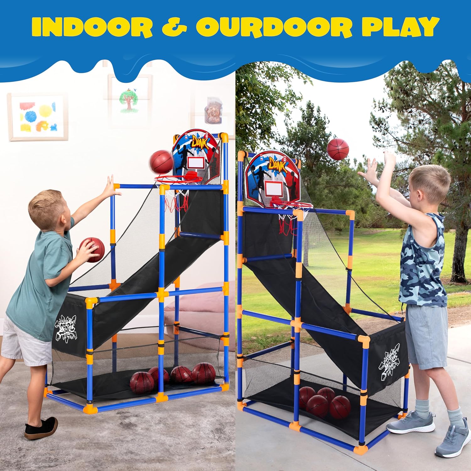Arcade Basketball Game Set wit - Kids Outdoor Games recensione e prezzo