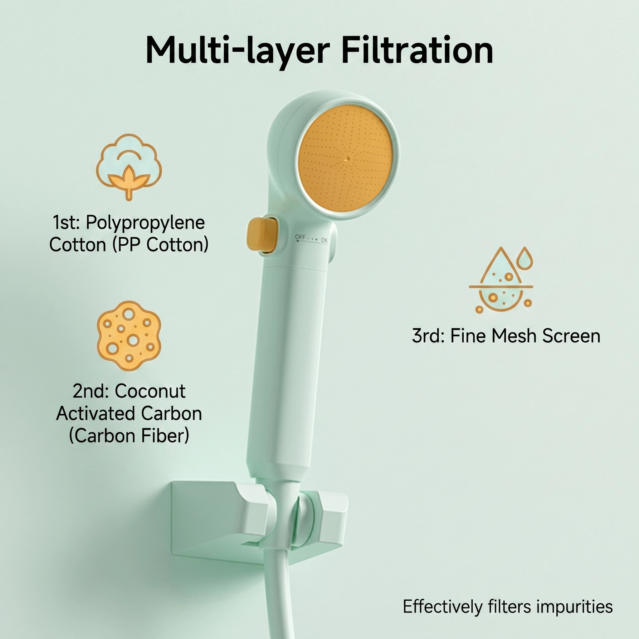 Filter Portable Shower Head Fo - Outdoor Kid recensione e prezzo