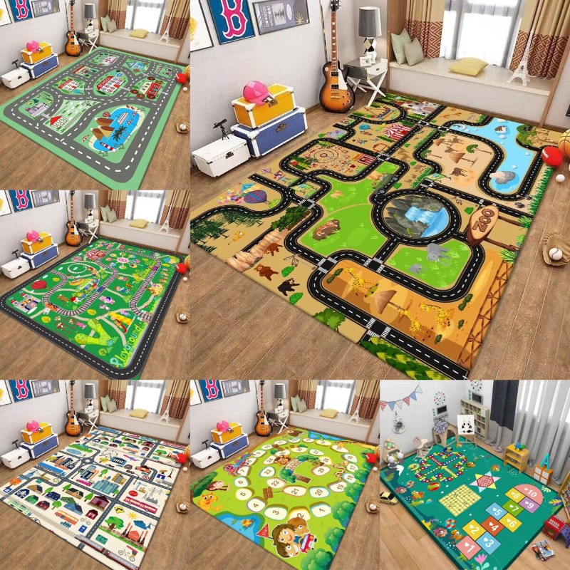 Kids Traffic Play Mat Road Map - Kids Outdoor Zoo recensione e prezzo