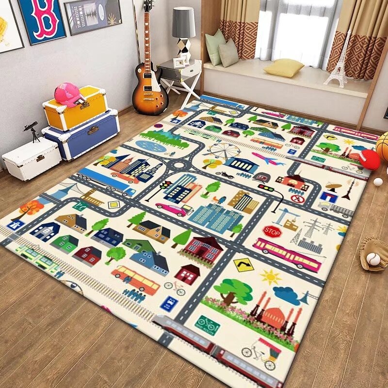 Kids Traffic Play Mat Road Map - Kids Outdoor Zoo recensione e prezzo