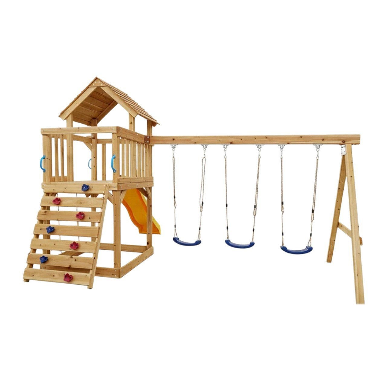 Children Swing Kids Wooden Gar - Kids Outdoor Furniture recensione e prezzo