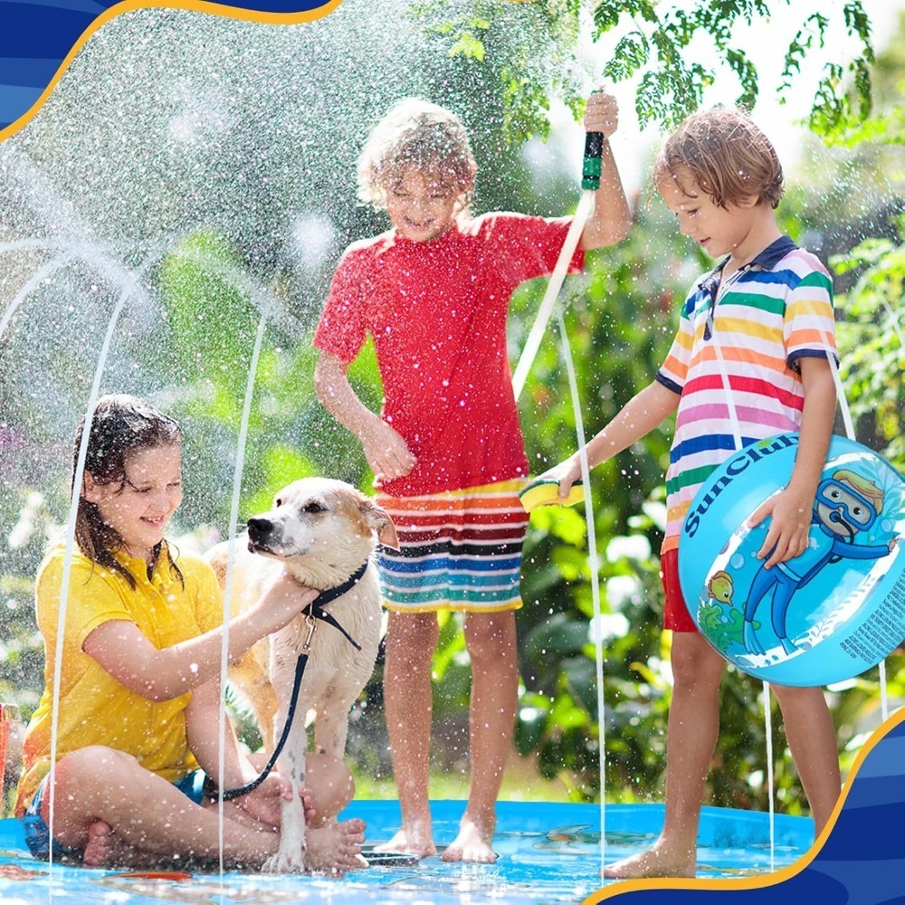 Children Play Splash Pad,Outdo - Kids Outdoor Activity Centre recensione e prezzo