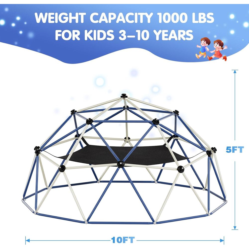 ClimDome,10T Dome Climber with - Kids Outdoor Jungle Gym Dome recensione e prezzo
