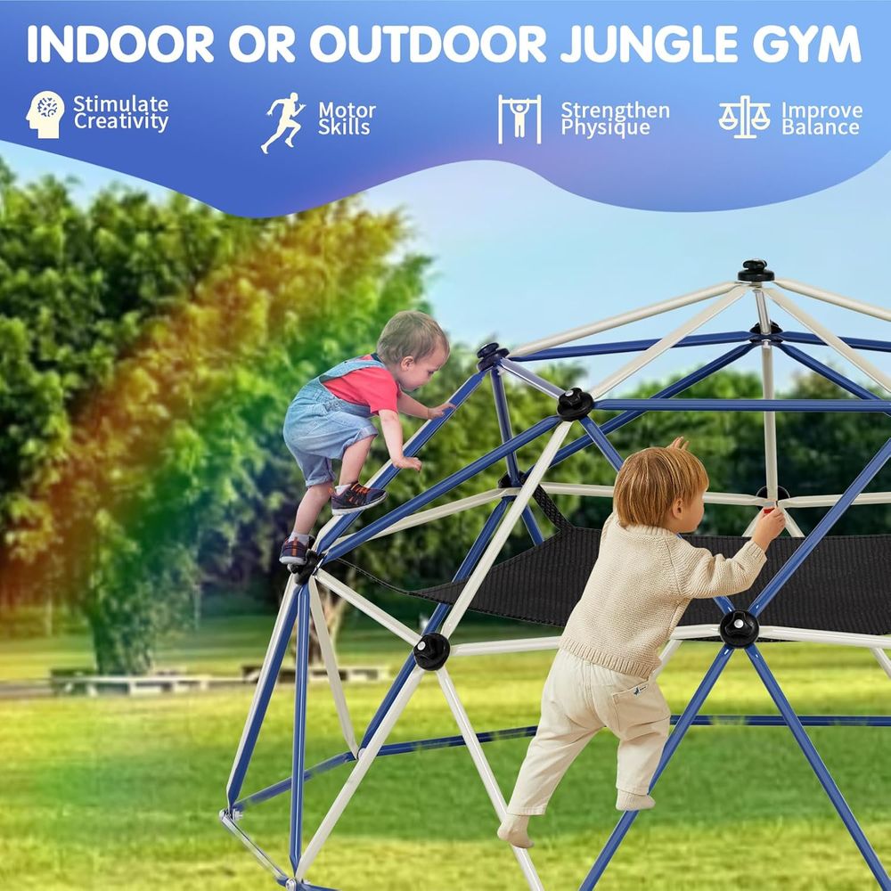 ClimDome,10T Dome Climber with - Kids Outdoor Jungle Gym Dome recensione e prezzo