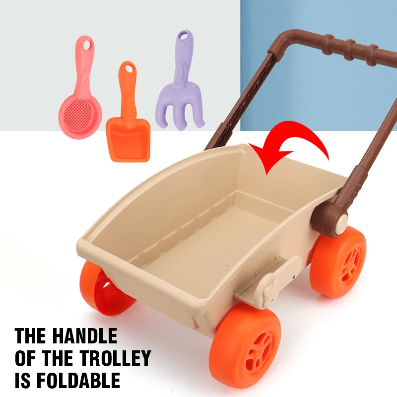 Child Beach Toys Trolley Beach - Kids Outdoor Activity Centre recensione e prezzo