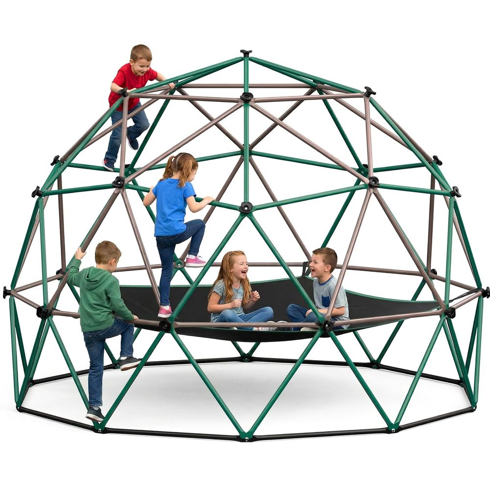 6.5 FT Tall Climbing Dome with - Kids Outdoor Jungle Gym Dome recensione e prezzo