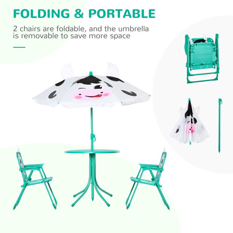 Outdoor Folding Kids Table and - Kids Outdoor Umbrella For Table recensione e prezzo