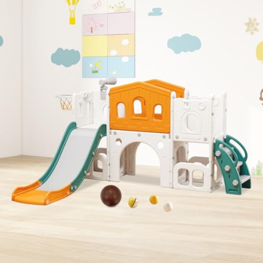 8 in 1 Toddler Slide Set Kid S - Kids Outdoor Climber recensione e prezzo