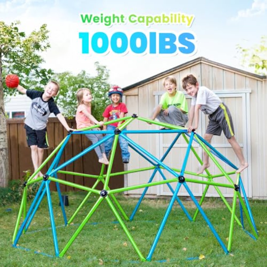 Outdoor Geometric Dome Climber - Kids Outdoor Climber recensione e prezzo