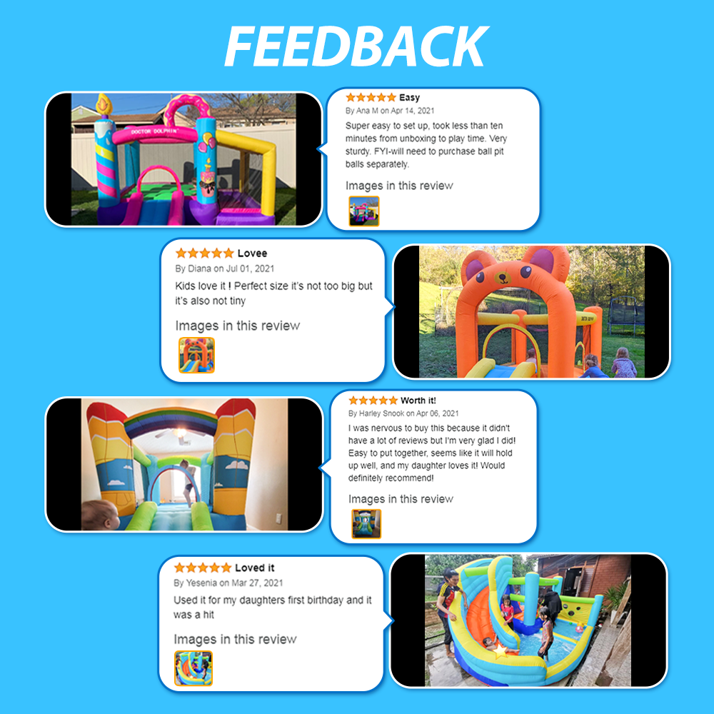 Custom Outdoor Inflatable Boun - Kids Outdoor Bounce House recensione e prezzo