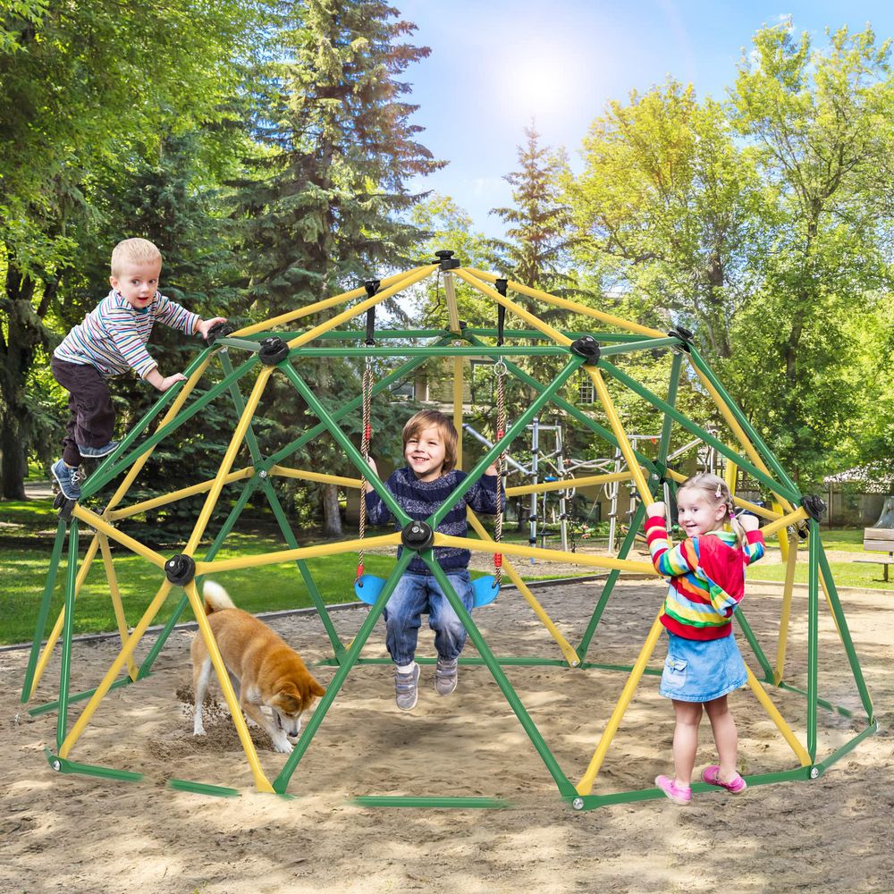 Climbing Dome, 10FT Dome Climb - Kids Outdoor Jungle Gym Dome recensione e prezzo