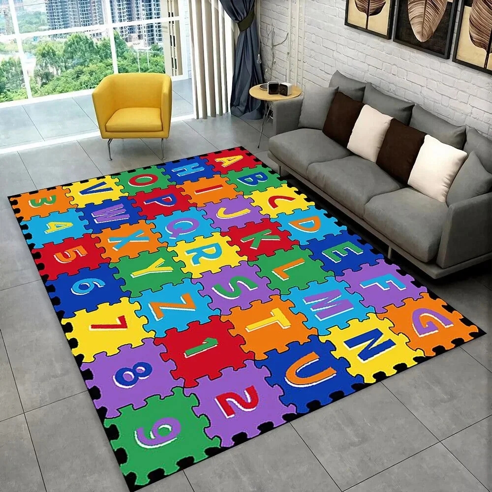 Cartoon Animal Puzzle Rug Kids - Kids Outdoor Zoo recensione e prezzo