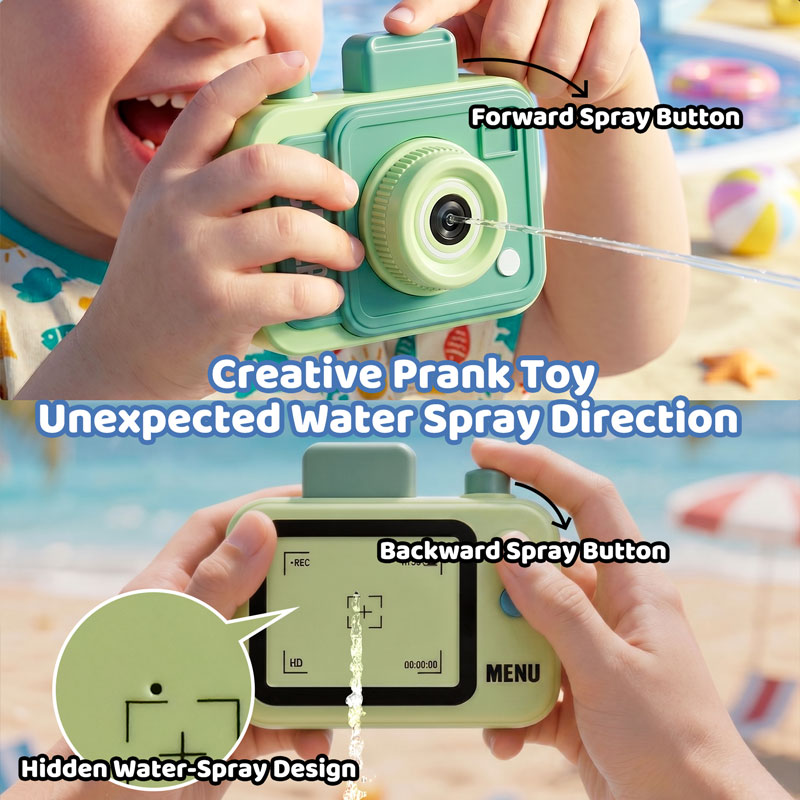 Double-sided Water Gun Camera  - Kids Outdoor Lounge Set recensione e prezzo