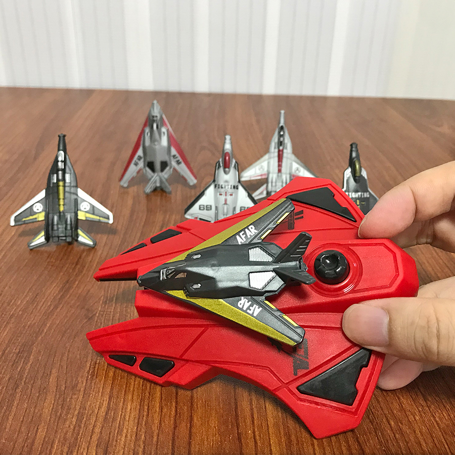 6pcs Fighter Plane Red Launche - Kids Outdoor Games recensione e prezzo
