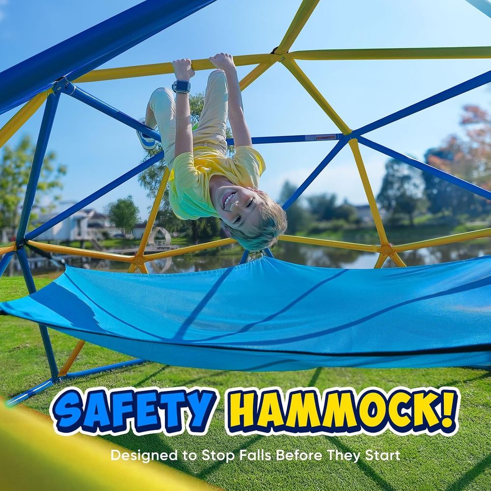 10T Climbing Dome with Hammock - Kids Outdoor Jungle Gym Dome recensione e prezzo