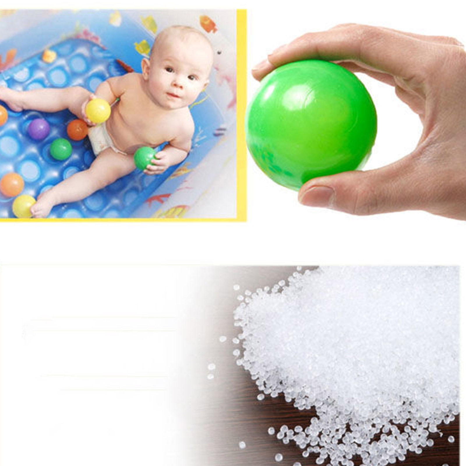 100PCS 55MM Baby Plastic Balls - Kids Outdoor Activity Centre recensione e prezzo
