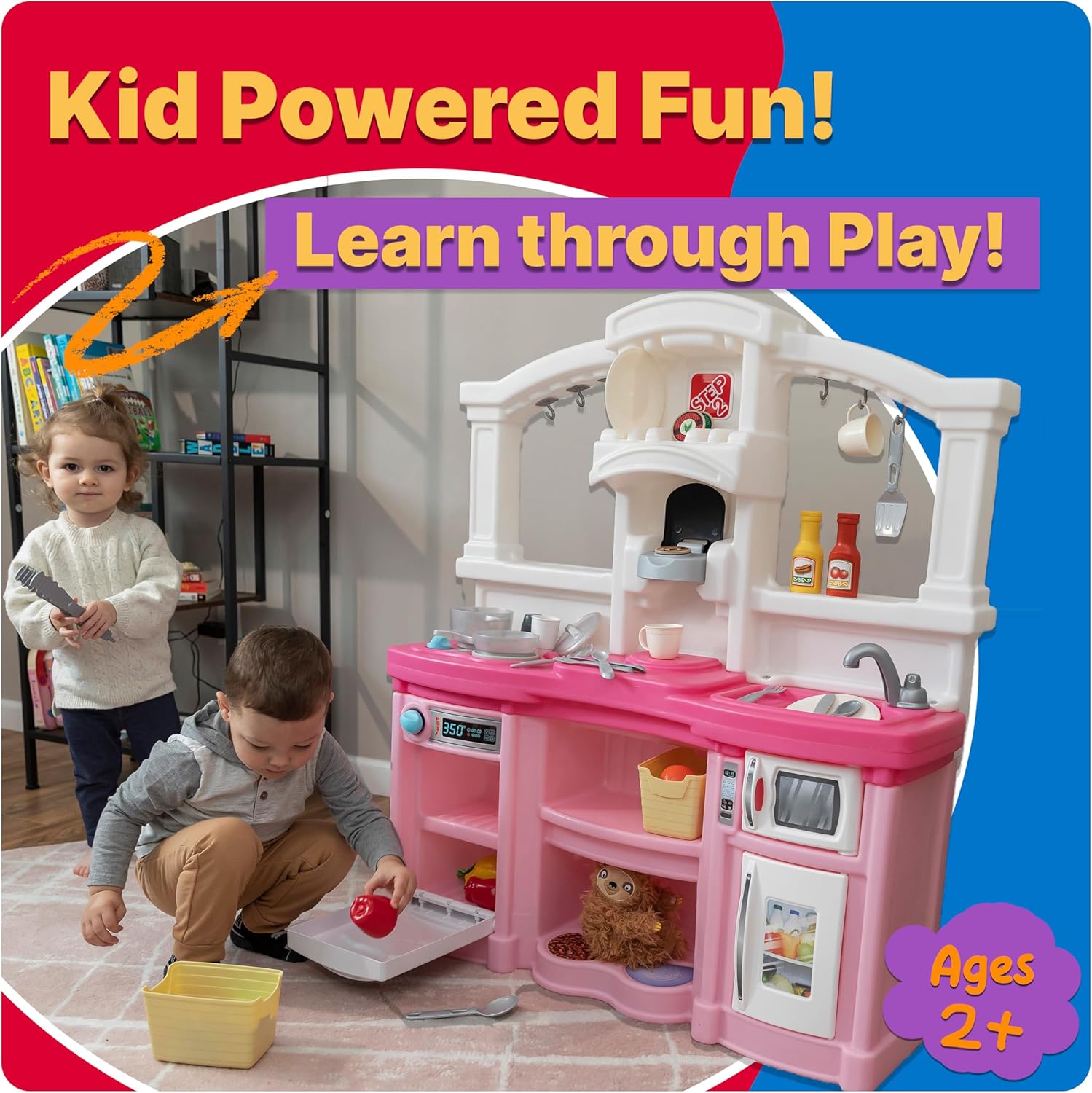 Fun with Friends Kids Kitchen  - Kids Outdoor Wooden Playset recensione e prezzo