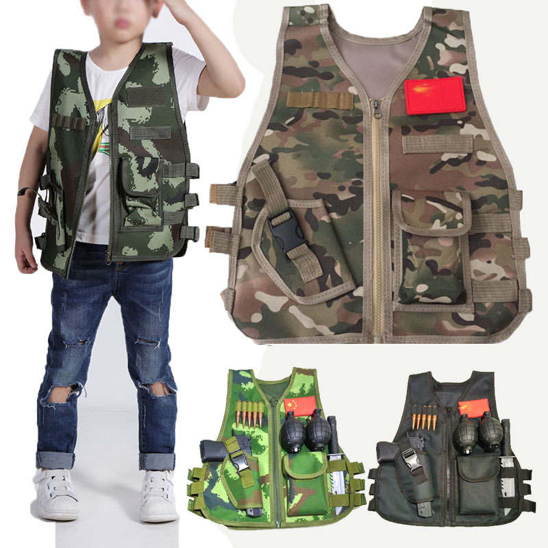 Kids Tactical Vest Suit Huntin - Kids Outdoor Clothing recensione e prezzo