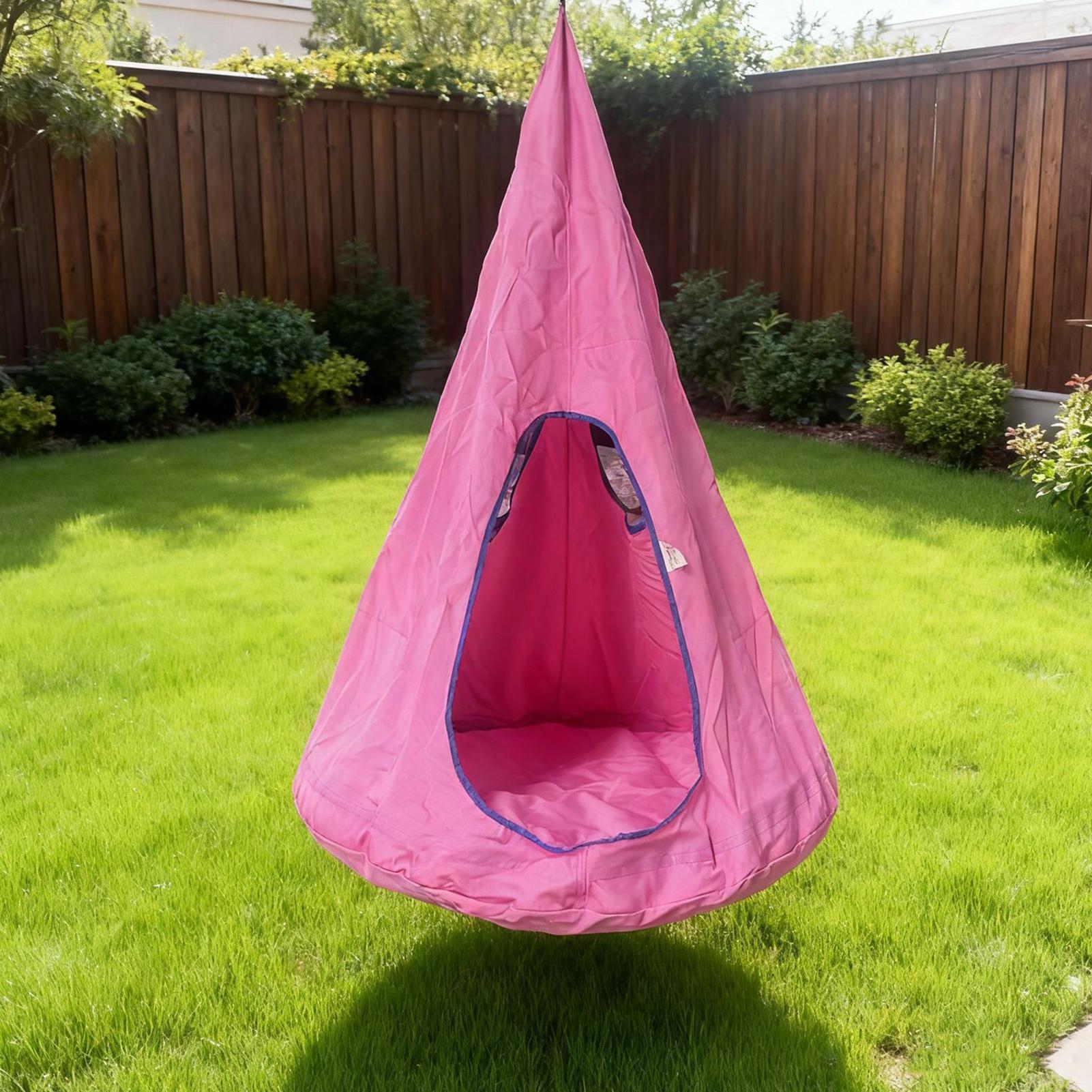 Kids Pod Swing Seat With Cushi - Kids Outdoor Nest Swing recensione e prezzo