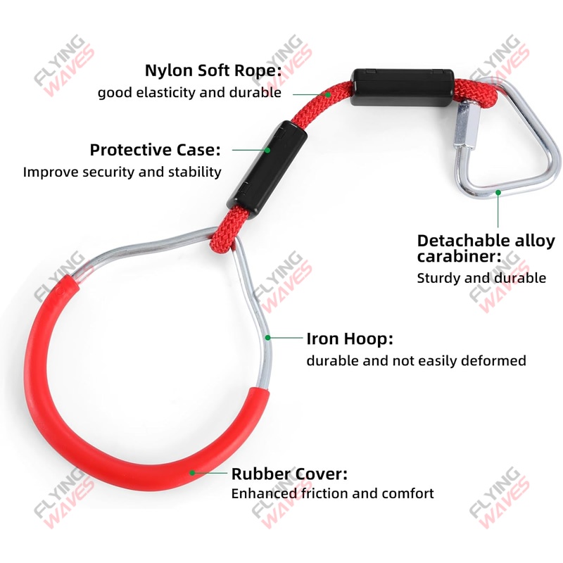 Kids Hanging GYM Ring Swing Cl - Kids Outdoor Climber recensione e prezzo