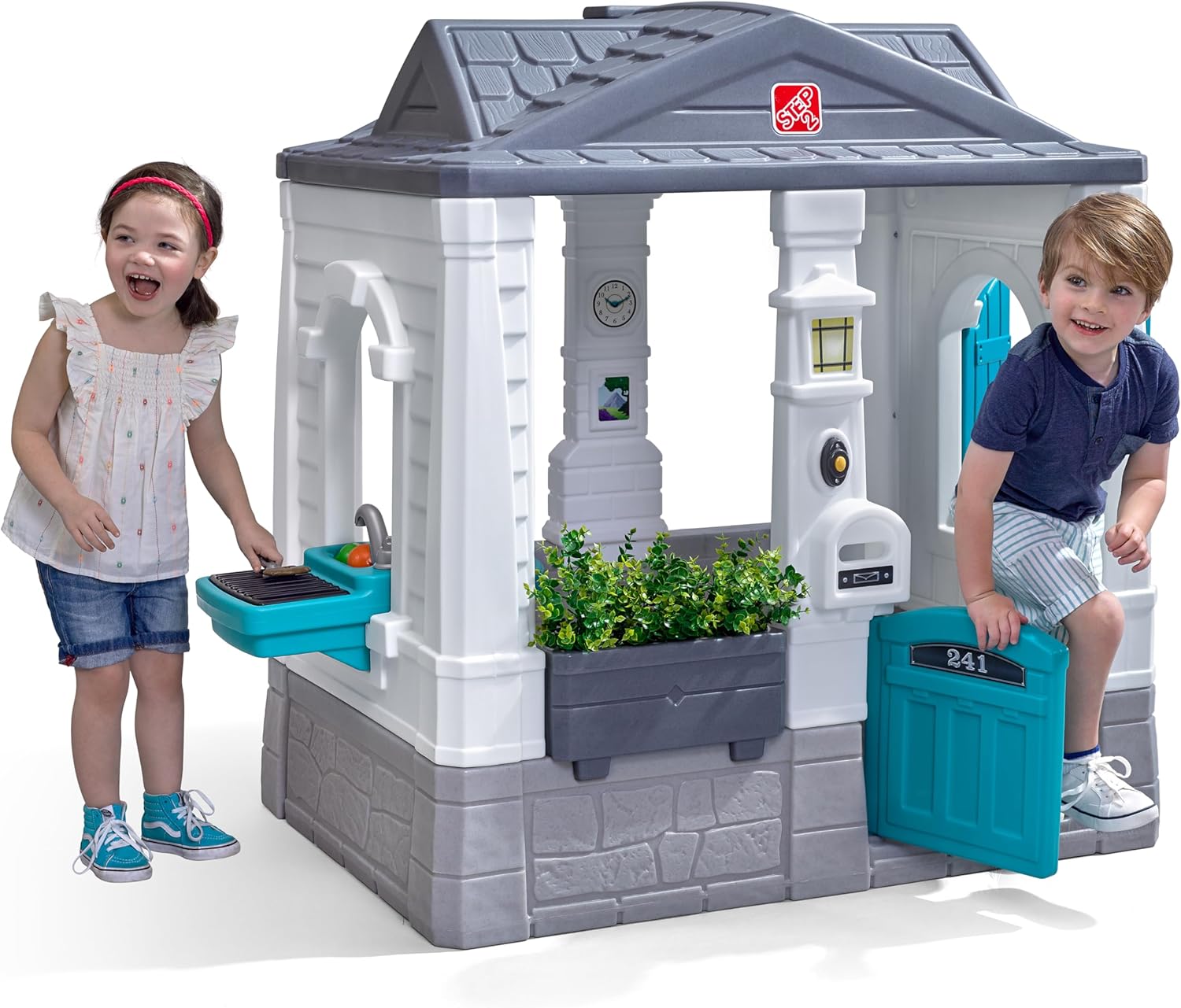 Neat & Tidy Cottage Kids Playh - Kids Outdoor Wooden Playset recensione e prezzo