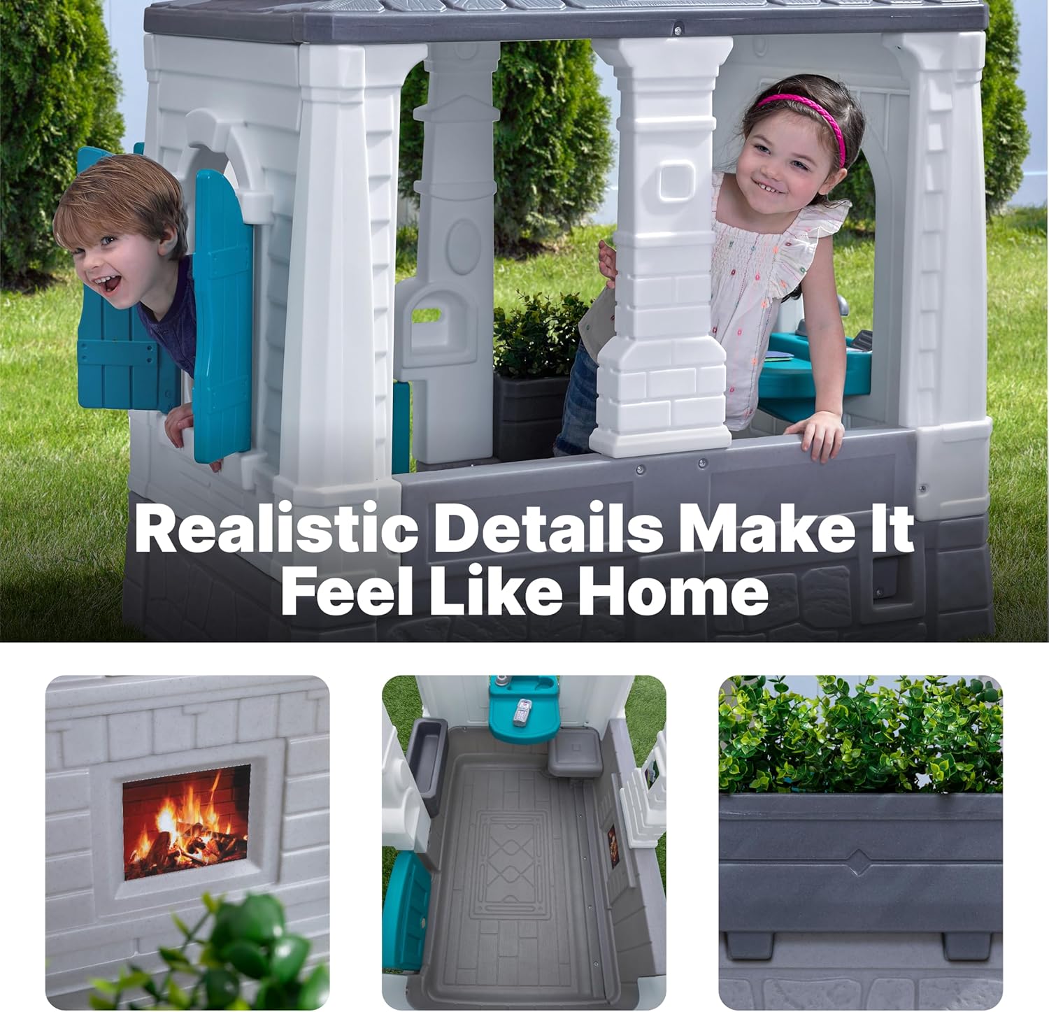 Neat & Tidy Cottage Kids Playh - Kids Outdoor Wooden Playset recensione e prezzo