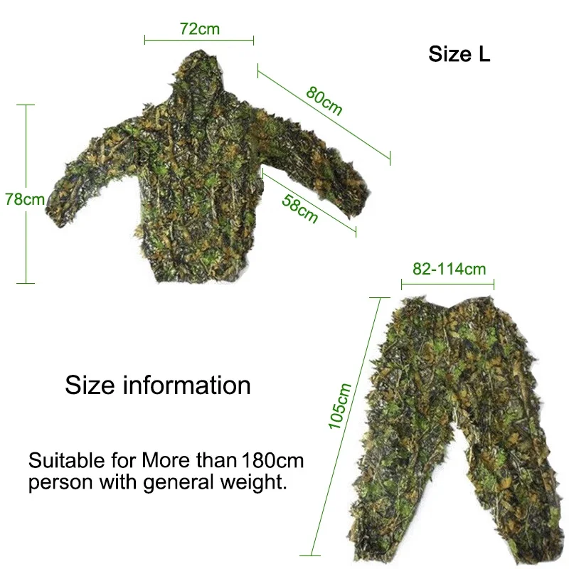 Men Women Kids Outdoor Ghillie - Kids Outdoor Clothing recensione e prezzo