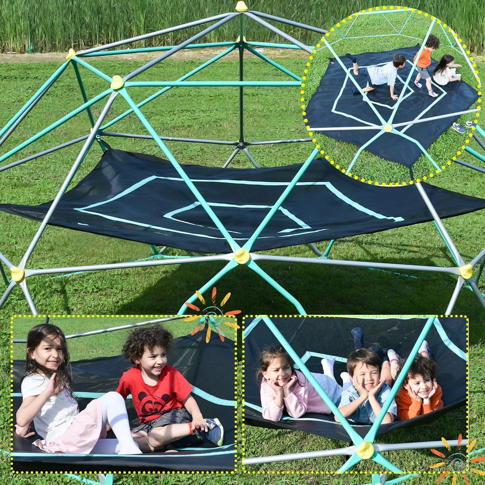Geometric Dome Climber with Ha - Kids Outdoor Jungle Gym Dome recensione e prezzo