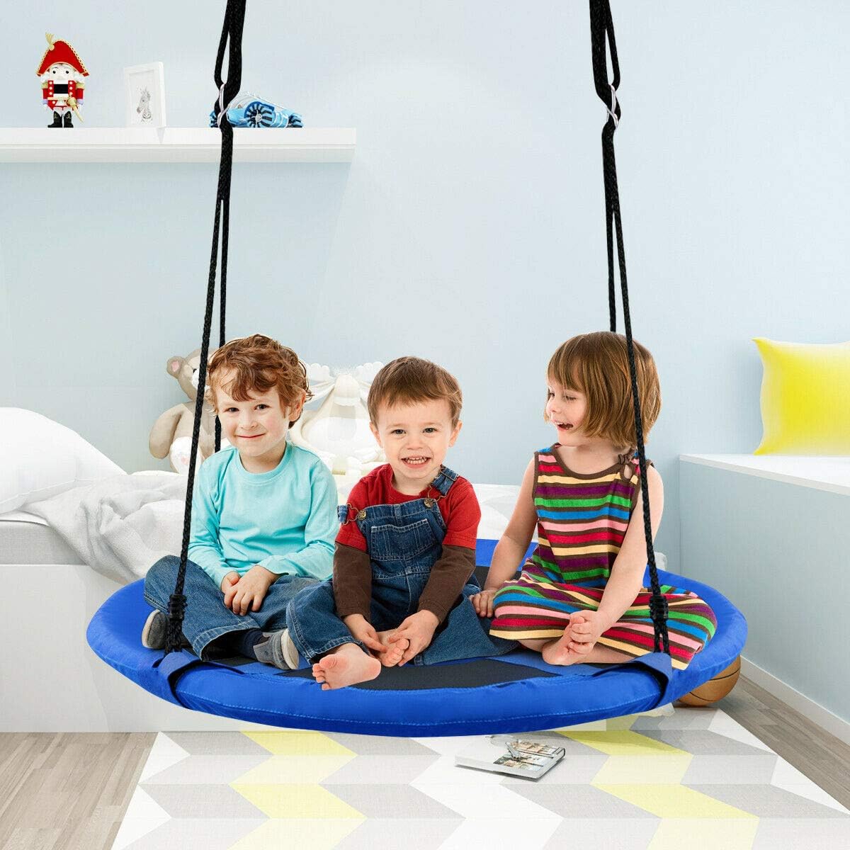 2 in 1 Kids Detachable Hanging - Kids Outdoor Nest Swing recensione e prezzo