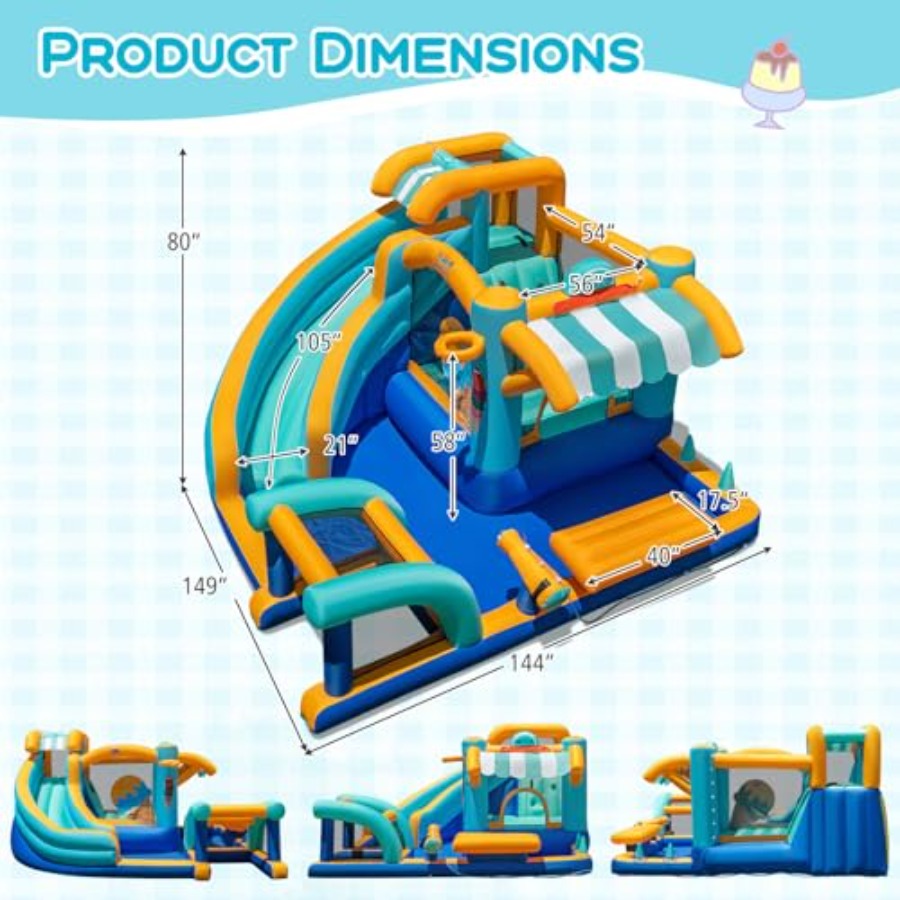Outdoor indoor water bounce ho - Kids Outdoor Pool recensione e prezzo