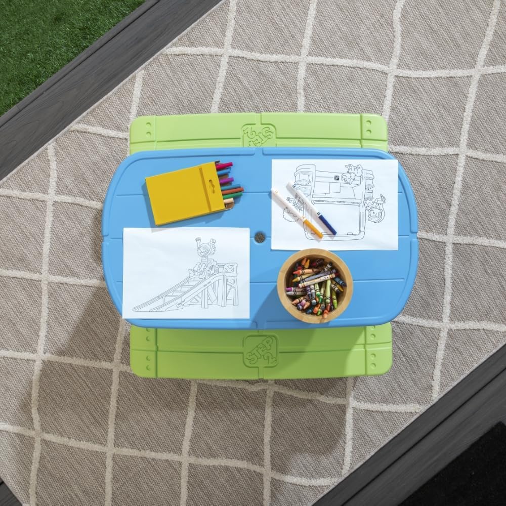 Sun & Shade Kids Picnic Table  - Kids Outdoor Umbrella For Table recensione e prezzo