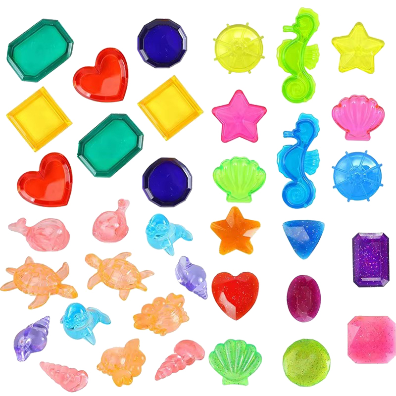 Children Colored Plastic Gem T - Kids Outdoor Activity Centre recensione e prezzo