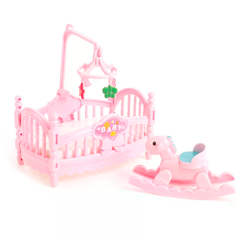 Miniature Crib Wooden Horse Se - Kids Outdoor Umbrella For Table recensione e prezzo