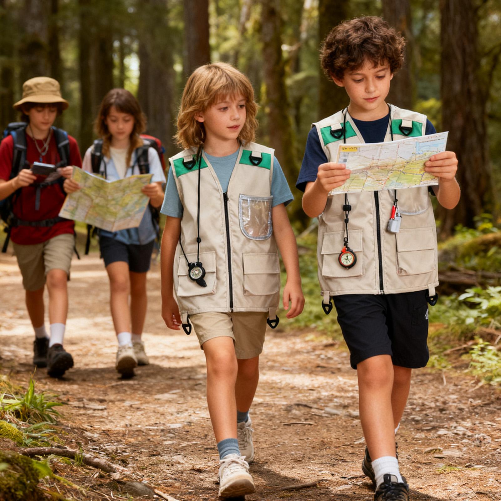 Kids Fishing Vest Sleeveless C - Kids Outdoor Zoo recensione e prezzo
