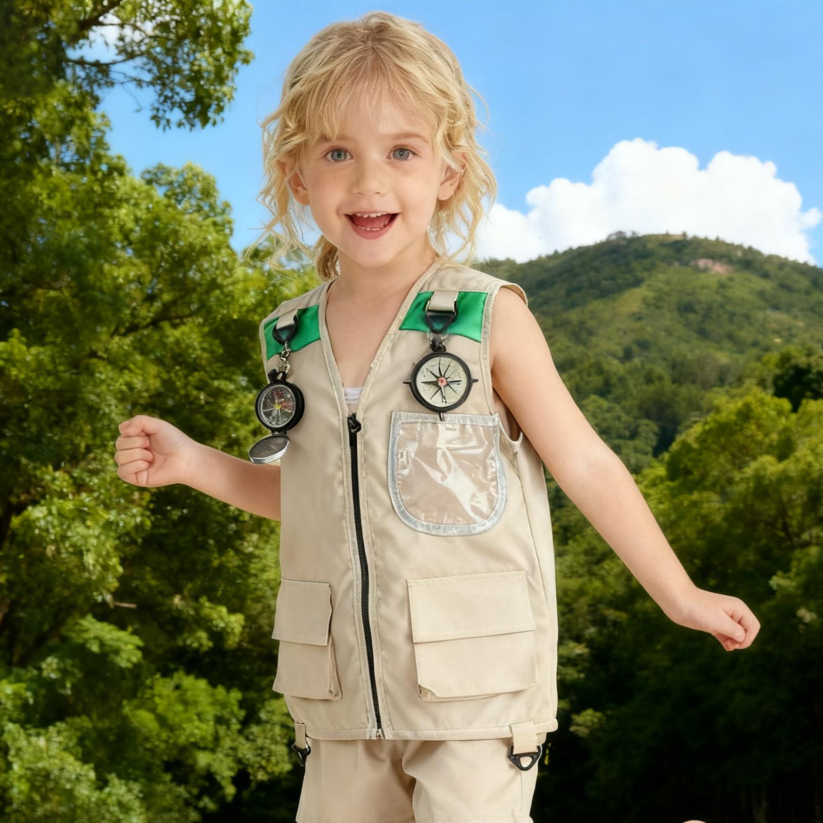Kids Fishing Vest Sleeveless C - Kids Outdoor Zoo recensione e prezzo