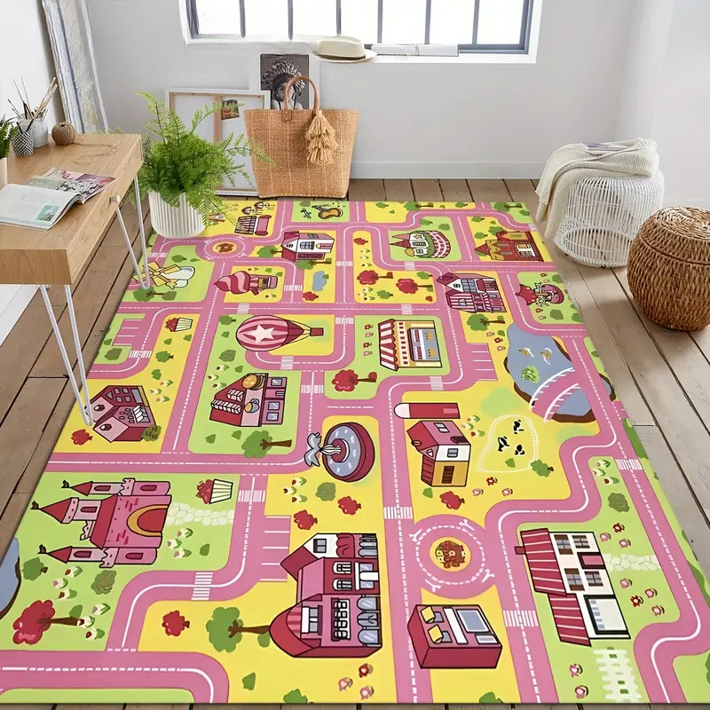 Pink City Carpet for Girls Roo - Kids Outdoor Games Ideas recensione e prezzo