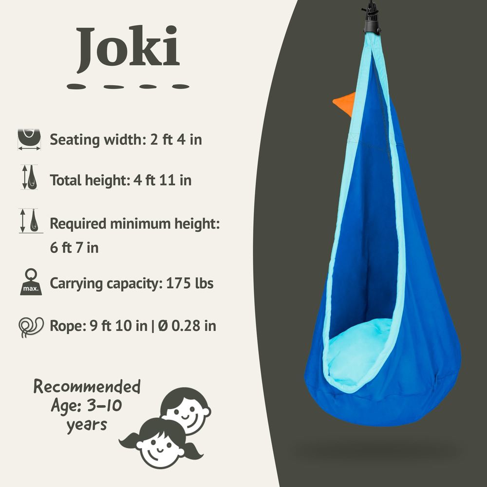 Joki Air Hanging Nest Sensory  - Kids Outdoor Nest Swing recensione e prezzo